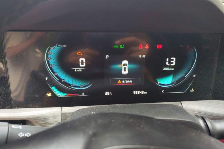Used CHANGAN CS55PLUS 2021 Blue Whale Edition 1.5T DCT Prestige Model Instrument Cluster