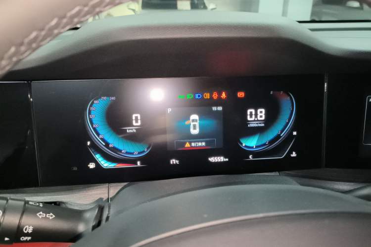 Used CHANGAN CS55PLUS 2021 Blue Whale Edition 1.5T DCT Luxury Model Instrument Cluster