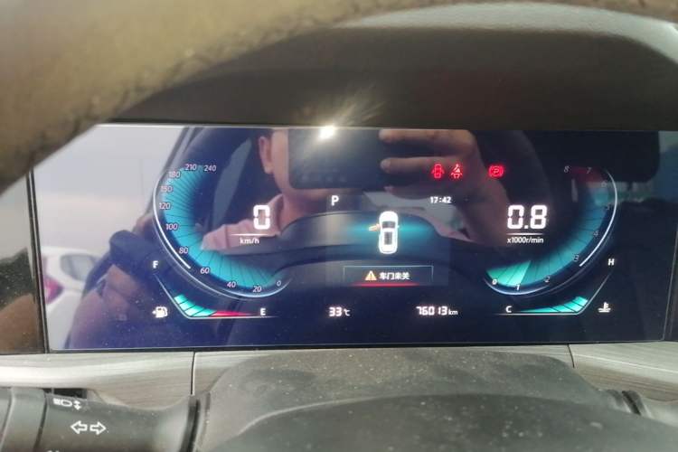 Used CHANGAN CS55PLUS 2021 Blue Whale Edition 1.5T DCT Luxury Model Instrument Cluster