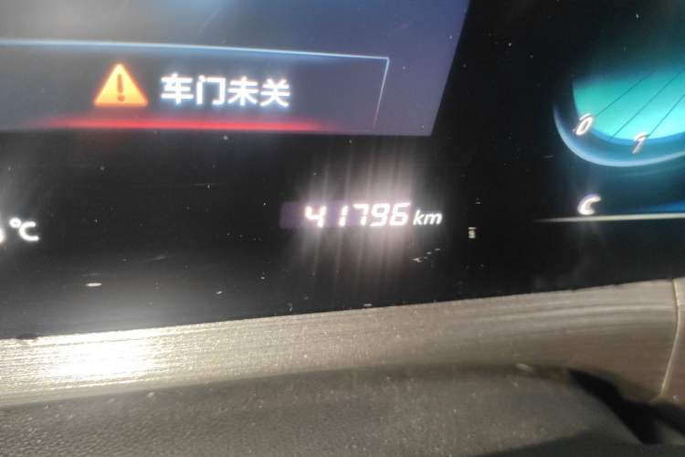 Used CHANGAN CS55PLUS 2021 Blue Whale Edition 1.5T Manual Luxury Model Odometer Close Up