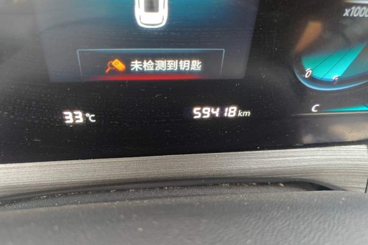 Used CHANGAN CS55PLUS 2021 Blue Whale Edition 1.5T DCT Luxury Model Odometer Close Up