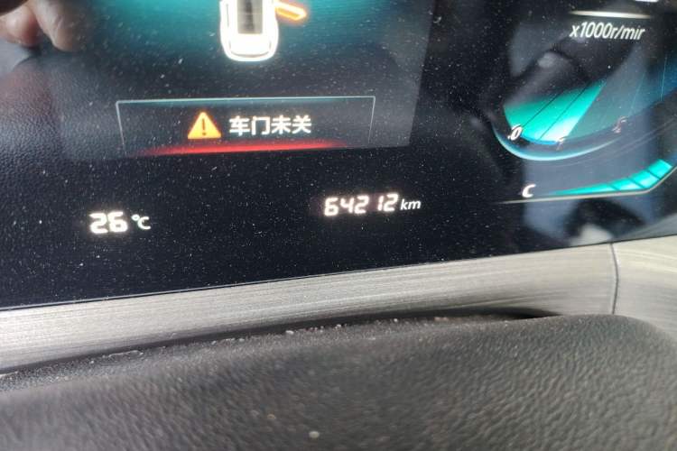 Used CHANGAN CS55PLUS 2021 Blue Whale Edition 1.5T DCT Luxury Model Odometer Close Up