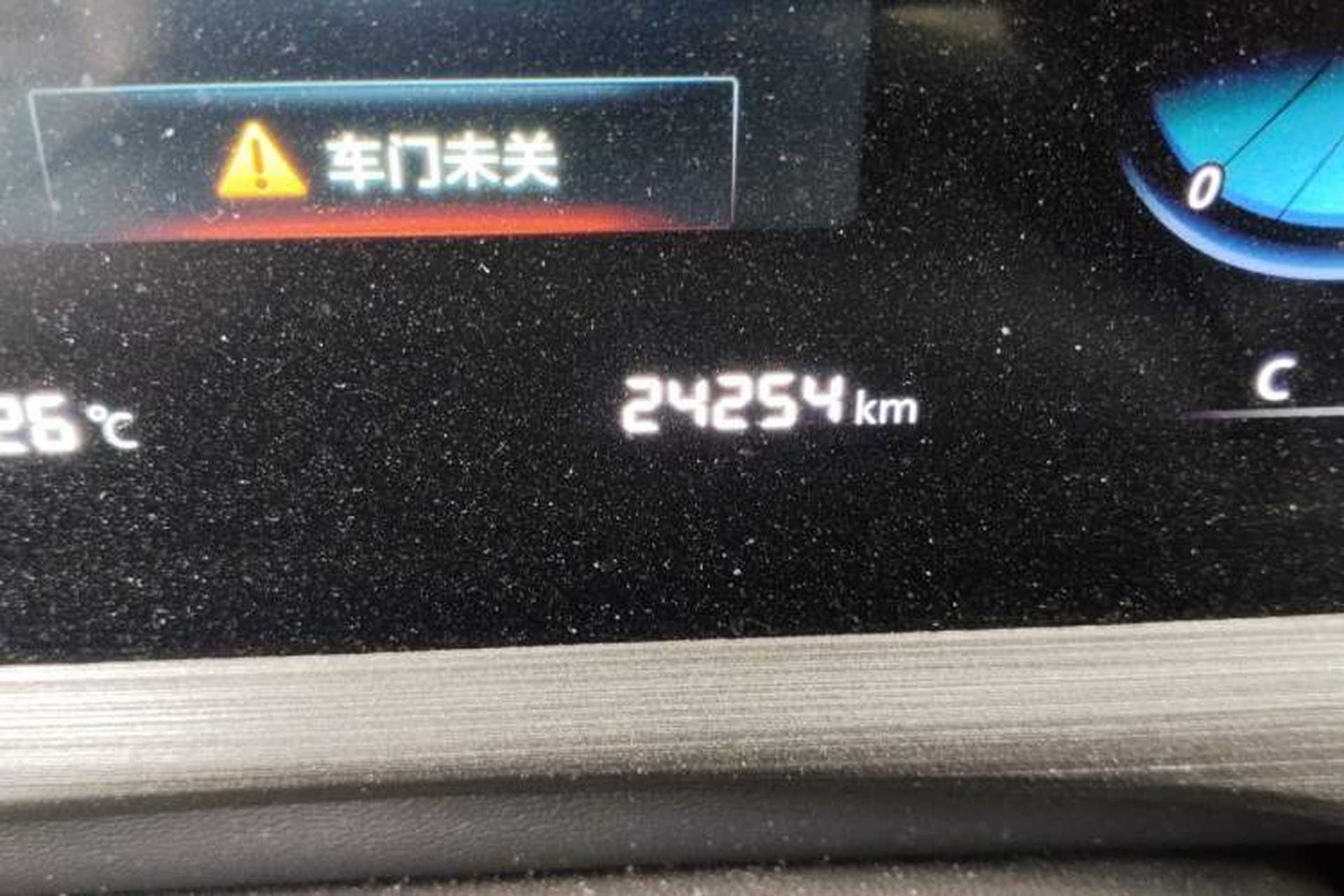 Used CHANGAN CS55PLUS 2021 Blue Whale Edition 1.5T DCT Prestige Model Odometer Close Up