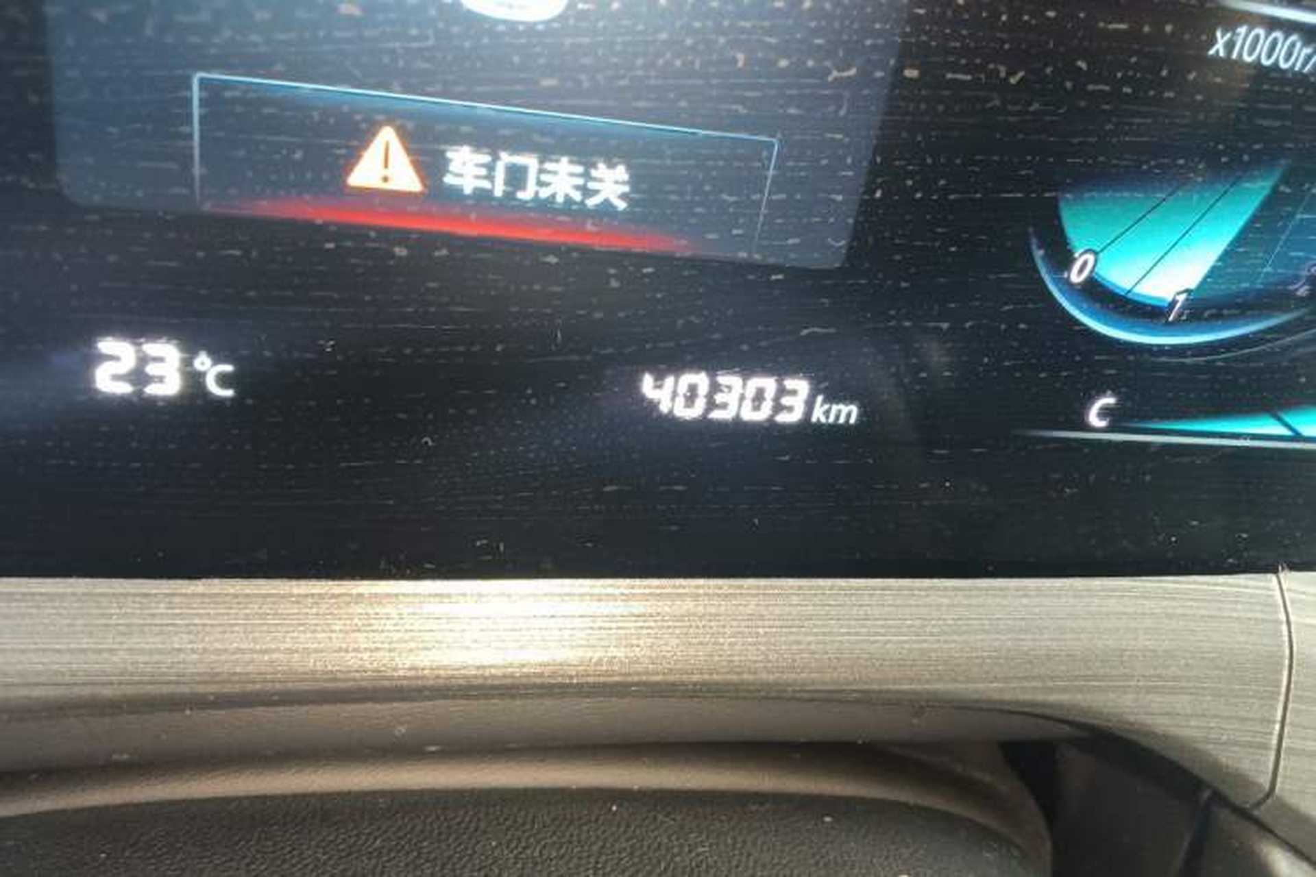 Used CHANGAN CS55PLUS 2021 Blue Whale Edition 1.5T Manual Luxury Model Odometer Close Up