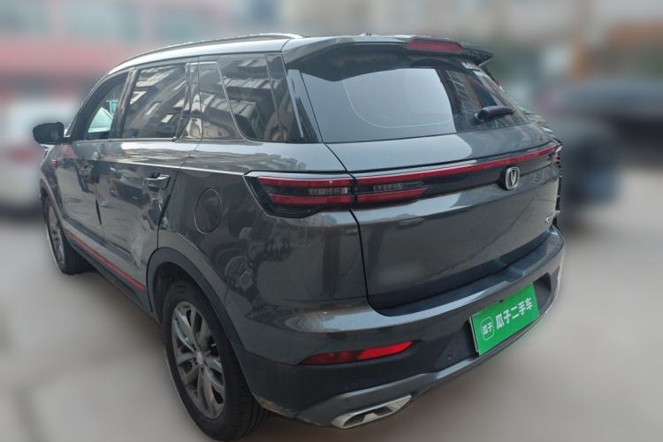 Used CHANGAN CS55PLUS 2021 Blue Whale Edition 1.5T DCT Luxury Model Rear Left 45 Deg
