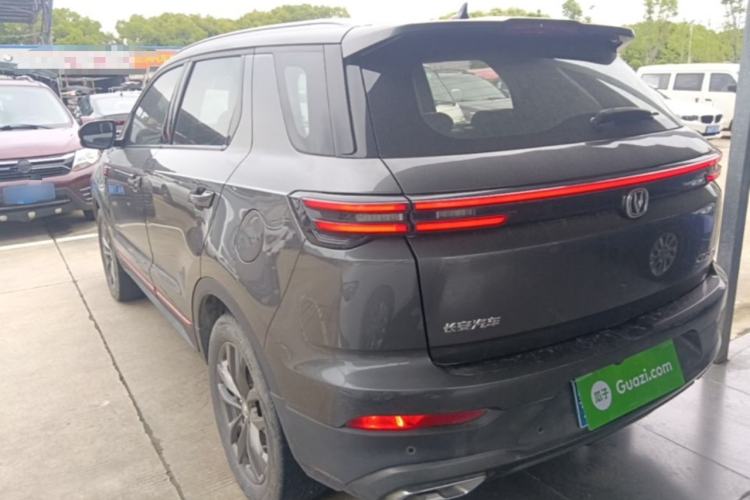 Used CHANGAN CS55PLUS 2021 Blue Whale Edition 1.5T DCT Luxury Model Rear Left 45 Deg