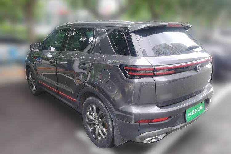 Used CHANGAN CS55PLUS 2021 Blue Whale Edition 1.5T DCT Luxury Model Rear Left 45 Deg