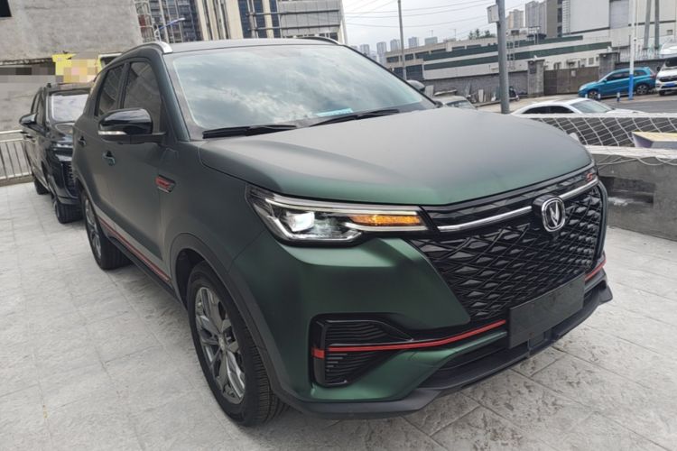 Used CHANGAN CS55PLUS 2021 Blue Whale Edition 1.5T DCT Luxury Model Front Right 45 Deg