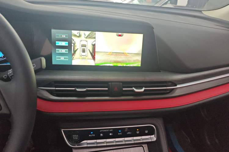Used CHANGAN CS55PLUS 2021 Blue Whale Edition 1.5T DCT Prestige Model Audio And AC Panel