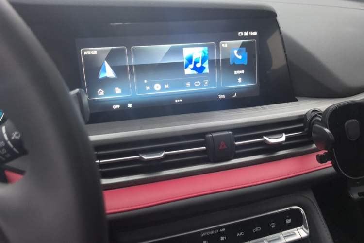 Used CHANGAN CS55PLUS 2021 Blue Whale Edition 1.5T DCT Prestige Model Audio And AC Panel