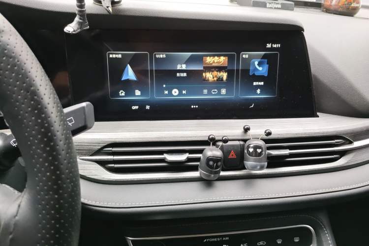 Used CHANGAN CS55PLUS 2021 Blue Whale Edition 1.5T DCT Luxury Model Audio And AC Panel