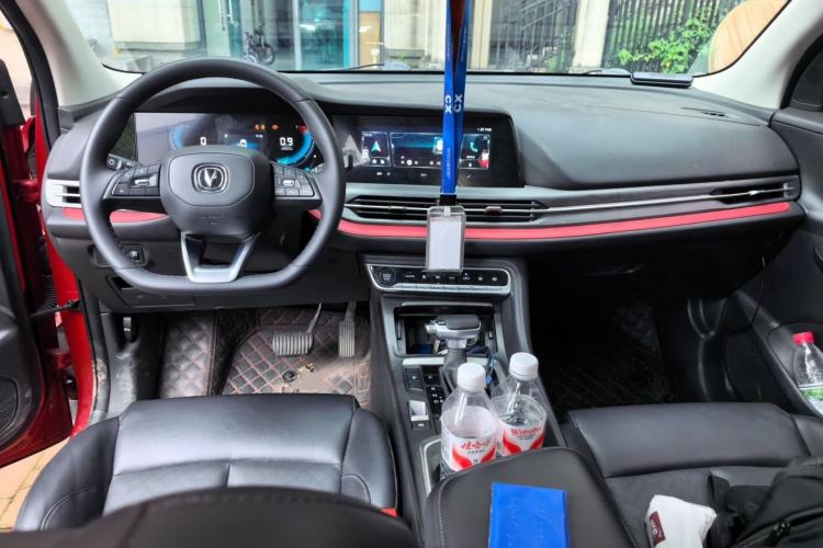 Used CHANGAN CS55PLUS 2021 Blue Whale Edition 1.5T DCT Luxury Model Center Console