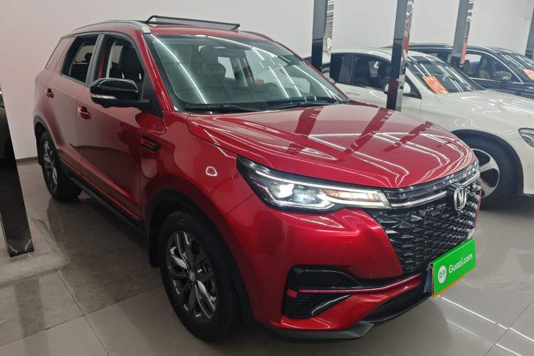 Used CHANGAN CS55PLUS 2021 Blue Whale Edition 1.5T DCT Prestige Model Front Right 45 Deg
