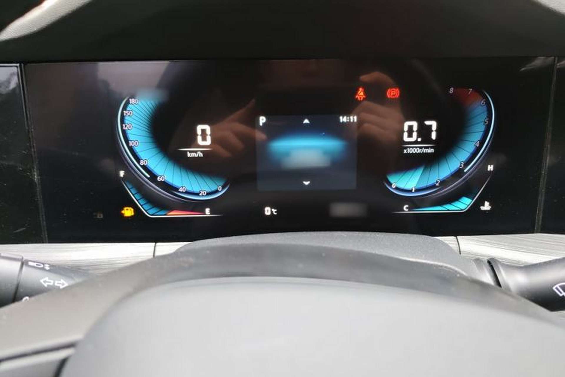 Used CHANGAN CS55PLUS 2021 Blue Whale Edition 1.5T DCT Luxury Model Instrument Cluster