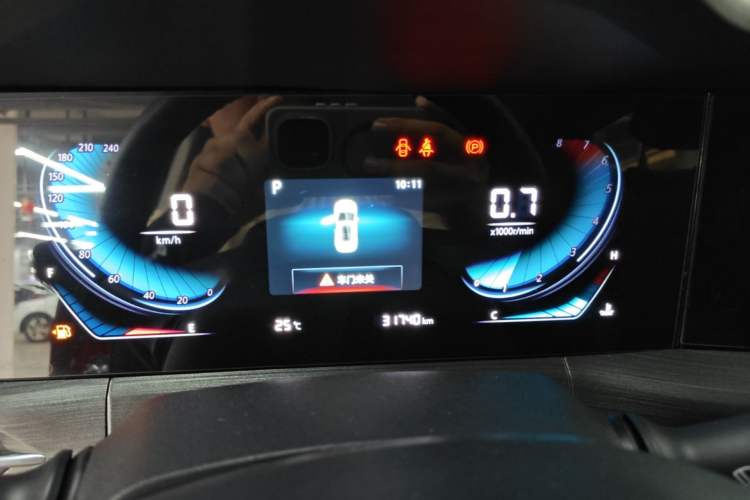Used CHANGAN CS55PLUS 2021 Blue Whale Edition 1.5T DCT Prestige Model Instrument Cluster