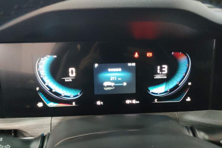 Used CHANGAN CS55PLUS 2021 Blue Whale Edition 1.5T DCT Prestige Model Instrument Cluster