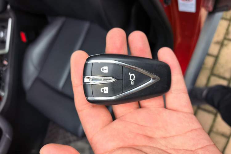 Used CHANGAN CS55PLUS 2021 Blue Whale Edition 1.5T DCT Luxury Model Vehicle Key