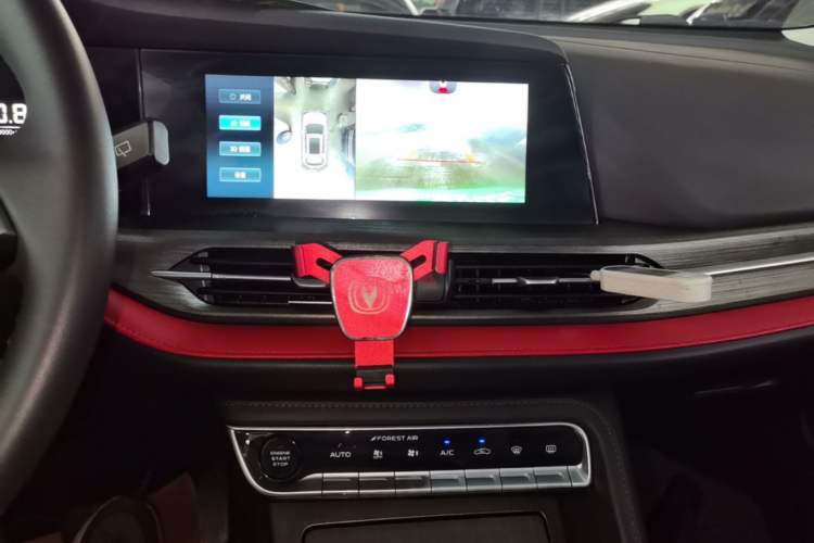 Used CHANGAN CS55PLUS 2021 Blue Whale Edition 1.5T DCT Prestige Model Audio And AC Panel