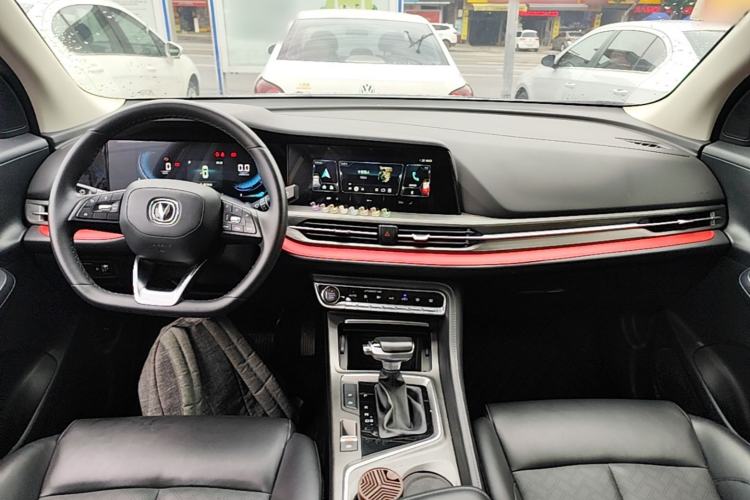 Used CHANGAN CS55PLUS 2021 Blue Whale Edition 1.5T DCT Prestige Model Center Console