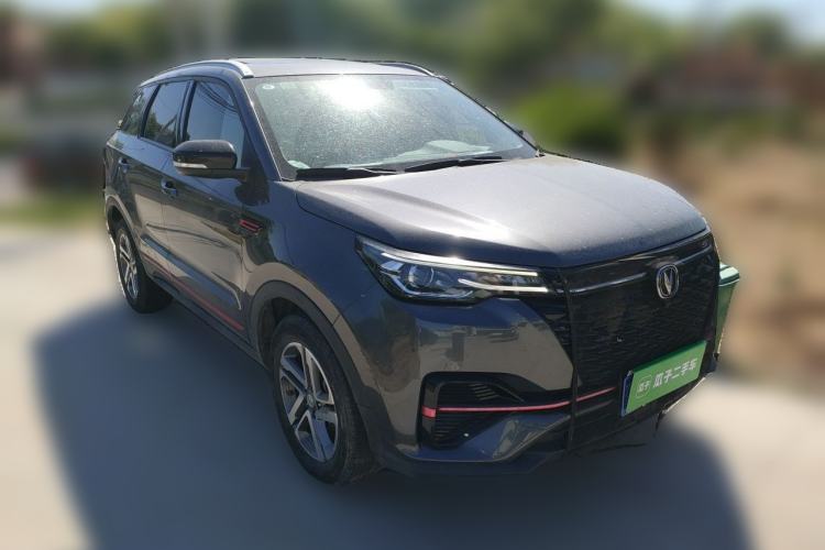 Used CHANGAN CS55PLUS 2021 Blue Whale Edition 1.5T Manual Luxury Model Front Right 45 Deg