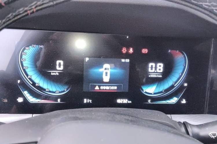 Used CHANGAN CS55PLUS 2021 Blue Whale Edition 1.5T DCT Luxury Model Instrument Cluster