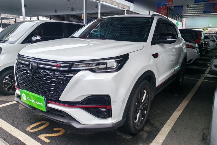 Ojetý CHANGAN CS55PLUS 2021 Blue Whale Edition 1.5T DCT Prestige Model Guazi used car, China used car export, Used car for sale, Used cars, Cheapest cars for sale