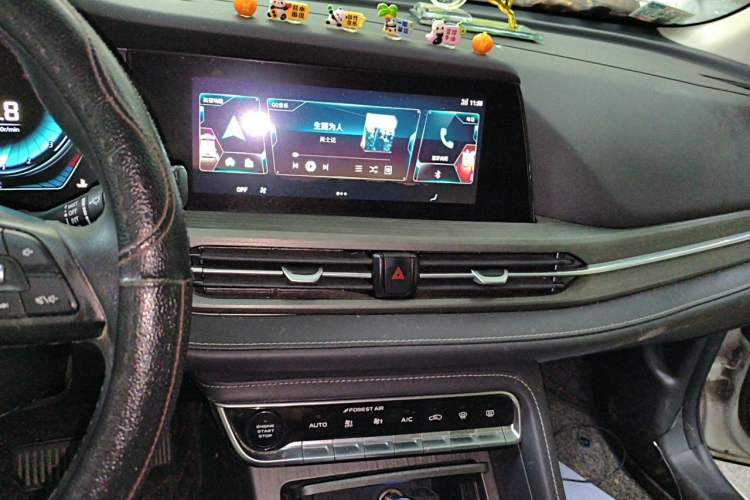 Used CHANGAN CS55PLUS 2021 Blue Whale Edition 1.5T DCT Luxury Model Audio And AC Panel