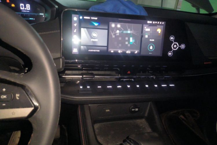 Used CHANGAN CS55PLUS 2021 Blue Whale Edition 1.5T DCT Luxury Model Audio And AC Panel