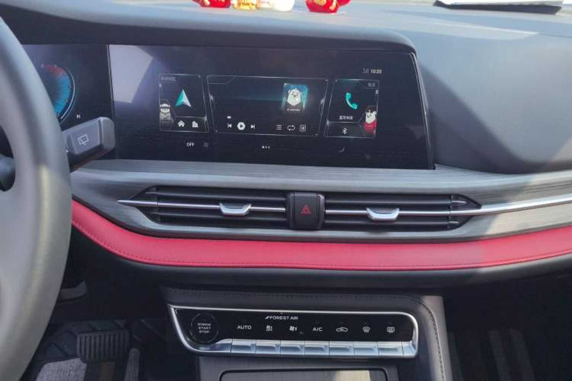 Used CHANGAN CS55PLUS 2021 Blue Whale Edition 1.5T DCT Luxury Model Audio And AC Panel