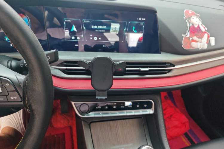 Used CHANGAN CS55PLUS 2021 Blue Whale Edition 1.5T Manual Luxury Model Audio And AC Panel