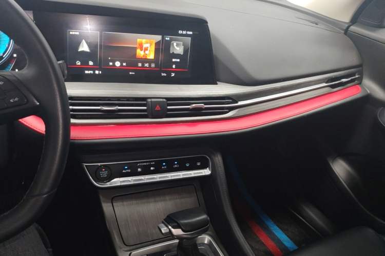 Used CHANGAN CS55PLUS 2021 Blue Whale Edition 1.5T DCT Prestige Model Audio And AC Panel