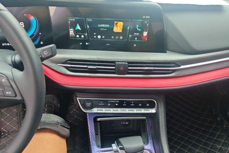 Used CHANGAN CS55PLUS 2021 Blue Whale Edition 1.5T DCT Luxury Model Audio And AC Panel