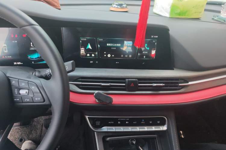 Used CHANGAN CS55PLUS 2021 Blue Whale Edition 1.5T DCT Luxury Model Audio And AC Panel