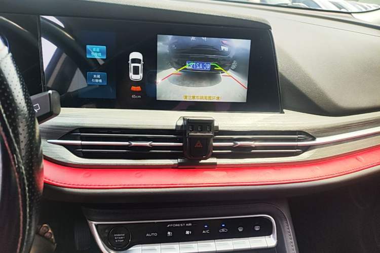 Used CHANGAN CS55PLUS 2021 Blue Whale Edition 1.5T DCT Luxury Model Audio And AC Panel