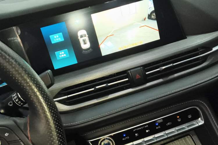 Used CHANGAN CS55PLUS 2021 Blue Whale Edition 1.5T DCT Luxury Model Audio And AC Panel