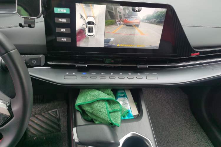 Used CHANGAN CS55PLUS 2021 Blue Whale Edition 1.5T DCT Prestige Model Audio And AC Panel