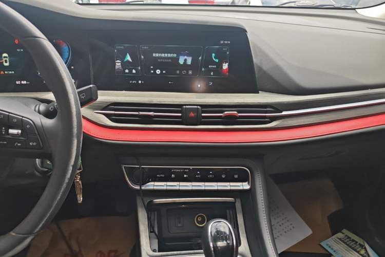 Used CHANGAN CS55PLUS 2021 Blue Whale Edition 1.5T Manual Luxury Model Audio And AC Panel