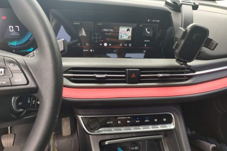 Used CHANGAN CS55PLUS 2021 Blue Whale Edition 1.5T Manual Luxury Model Audio And AC Panel