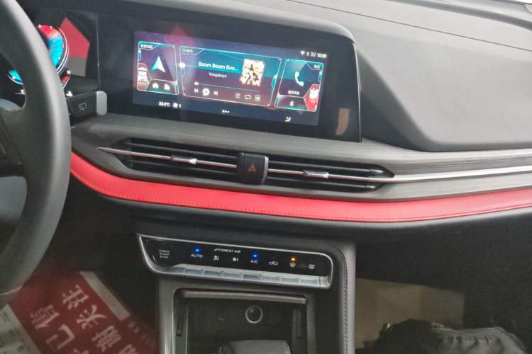 Used CHANGAN CS55PLUS 2021 Blue Whale Edition 1.5T DCT Luxury Model Audio And AC Panel