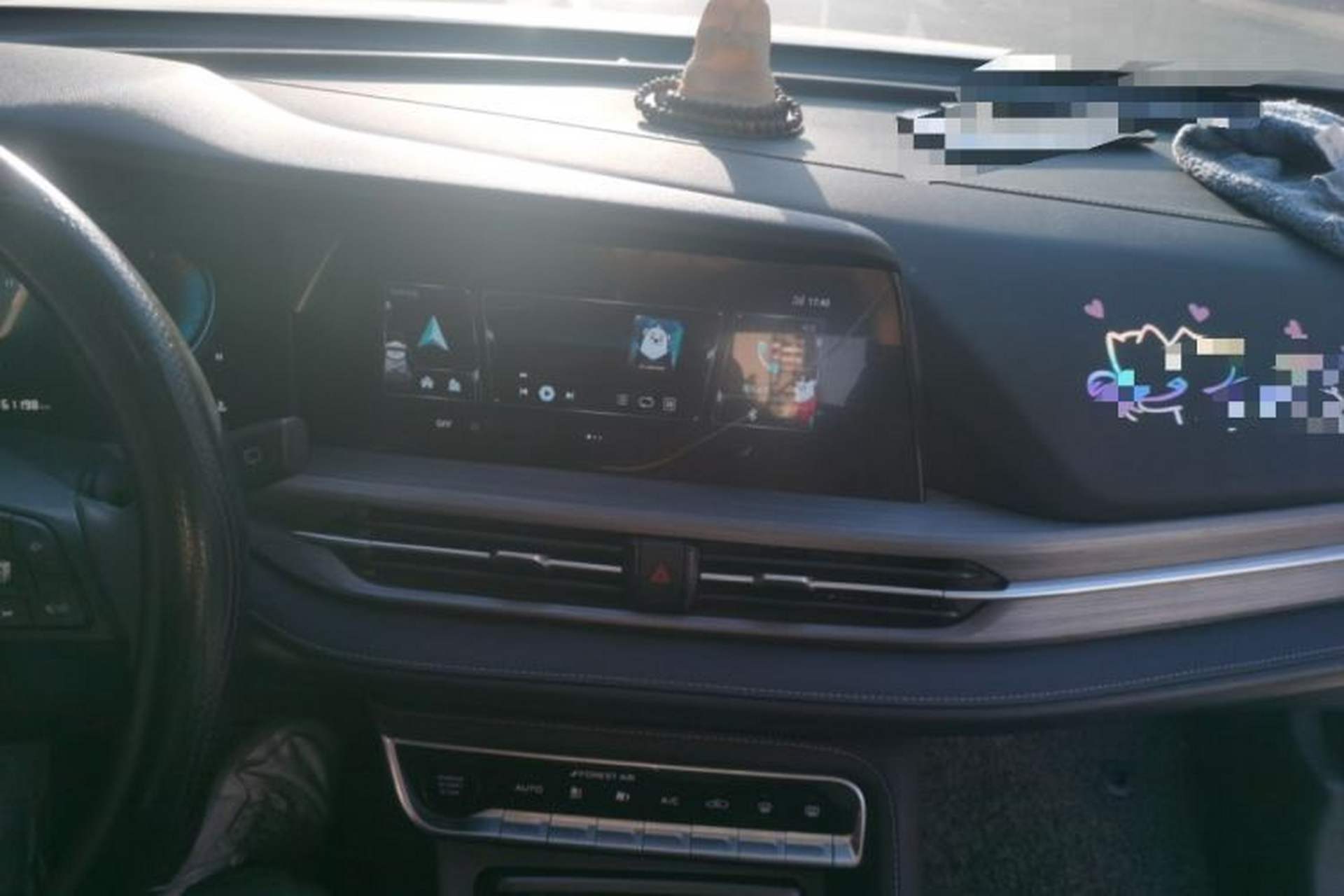 Used CHANGAN CS55PLUS 2021 Blue Whale Edition 1.5T DCT Luxury Model Audio And AC Panel