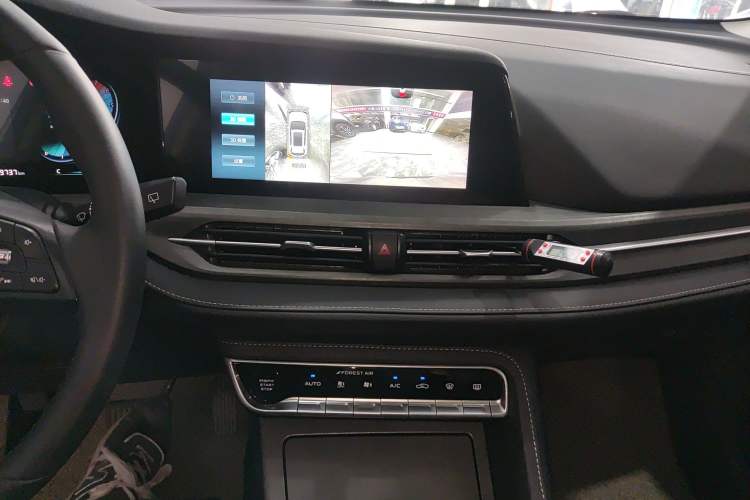 Used CHANGAN CS55PLUS 2021 Blue Whale Edition 1.5T DCT Prestige Model Audio And AC Panel