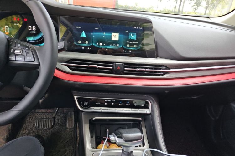 Used CHANGAN CS55PLUS 2021 Blue Whale Edition 1.5T DCT Prestige Model Audio And AC Panel