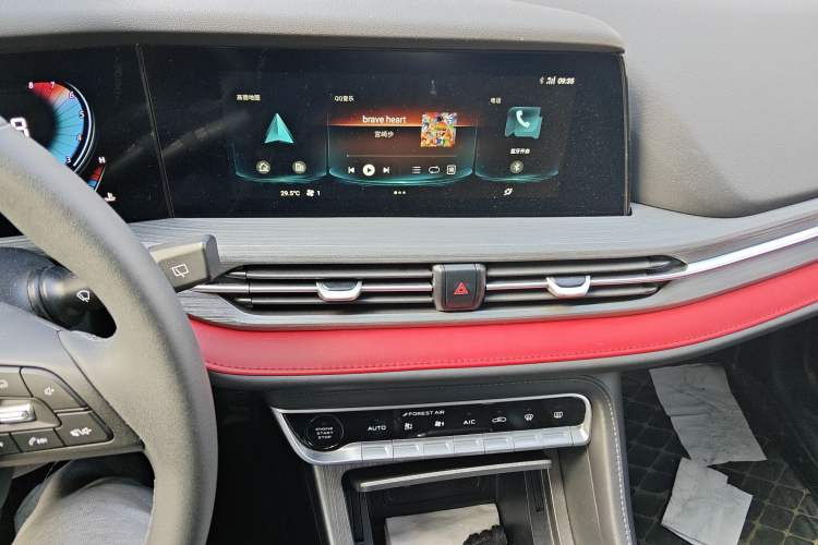 Used CHANGAN CS55PLUS 2021 Blue Whale Edition 1.5T DCT Luxury Model Audio And AC Panel