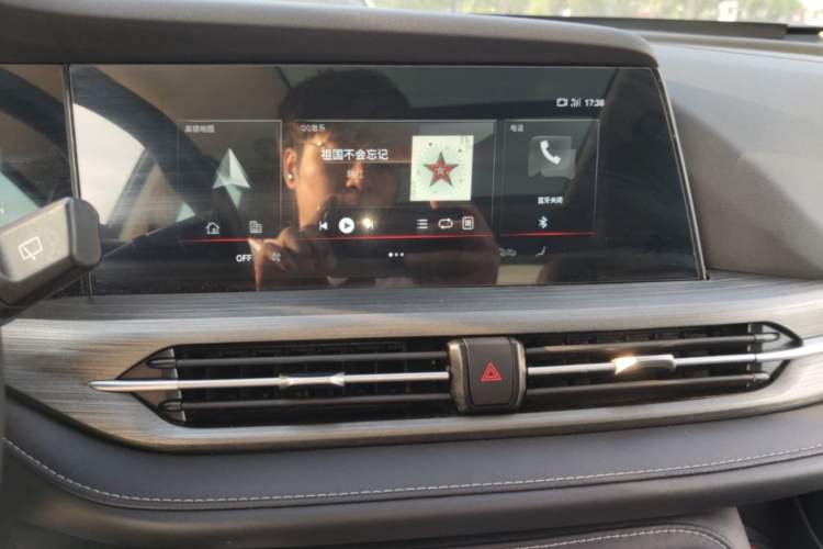 Used CHANGAN CS55PLUS 2021 Blue Whale Edition 1.5T DCT Prestige Model Audio And AC Panel
