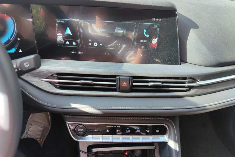 Used CHANGAN CS55PLUS 2021 Blue Whale Edition 1.5T DCT Luxury Model Audio And AC Panel