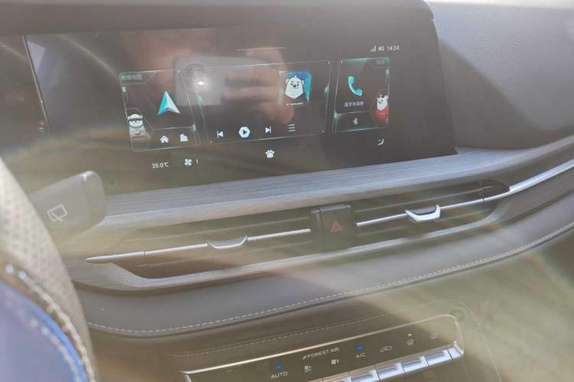 Used CHANGAN CS55PLUS 2021 Blue Whale Edition 1.5T Manual Luxury Model Audio And AC Panel