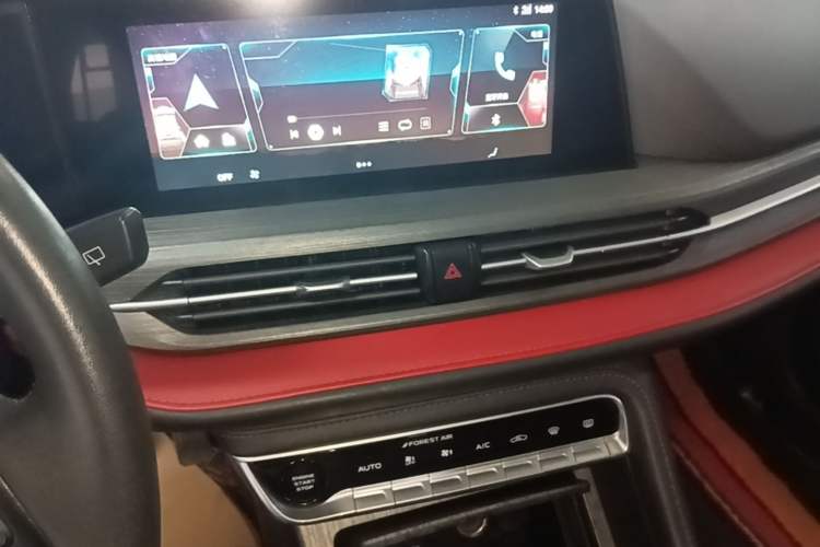 Used CHANGAN CS55PLUS 2021 Blue Whale Edition 1.5T DCT Luxury Model Audio And AC Panel