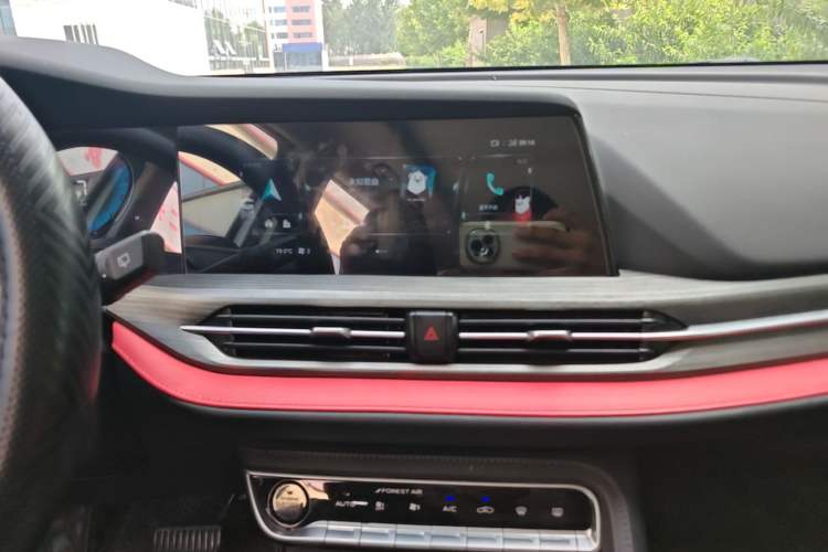 Used CHANGAN CS55PLUS 2021 Blue Whale Edition 1.5T DCT Prestige Model Audio And AC Panel