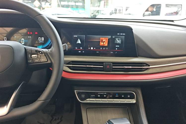 Used CHANGAN CS55PLUS 2021 Blue Whale Edition 1.5T DCT Prestige Model Audio And AC Panel