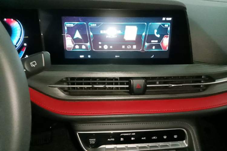Used CHANGAN CS55PLUS 2021 Blue Whale Edition 1.5T DCT Luxury Model Audio And AC Panel